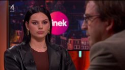 Famke Louise in extra lange uitzending Jinek