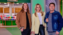 Chantal Janzen en Martijn Krabbé presenteren nieuwe ballonshow 
