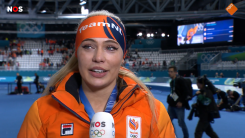 Ruim 4 miljoen kijkers zagen Jutta Leerdam goud veroveren