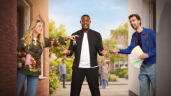 John Williams en Roos Reedijk helpen bij huizenruil in nieuw programma