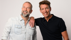 Jan-Willem Roodbeen en Jeroen Kijk in de Vegte naar Radio 10