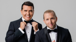 Jan Smit en Peter Pannekoek presenteren Gouden Televizier-Ring Gala
