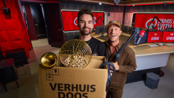 Domien en Anton verruilen Qmusic-studio voor bijzondere locaties