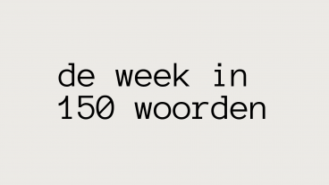 De week in 150 woorden: ‘Op1 verandert in een soort Songfestival’