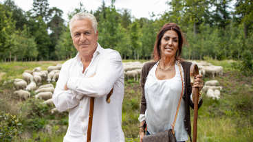 Rachel Hazes en Bram Moszkowicz gaan schapendrijven op SBS6