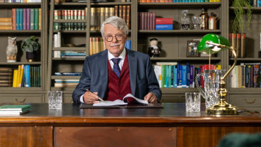 Frank Visser helpt met juridisch advies in dagelijks programma