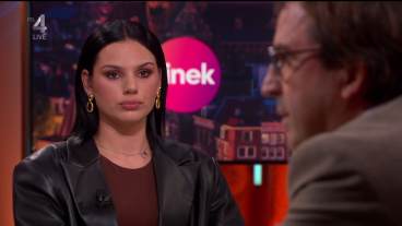 Famke Louise in extra lange uitzending Jinek
