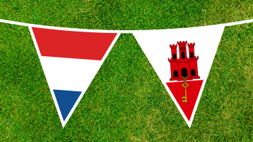 Oranje eenvoudig langs Gibraltar 