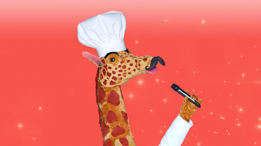 Ontmaskerd: Is grappige Giraffe déze bekende cabaretier?