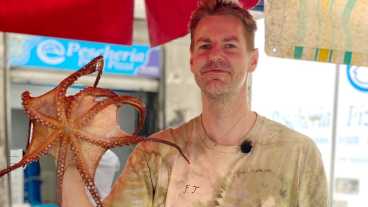 Freddy Tratlehner maakt voor 3 op Reis culinaire trip door Italië