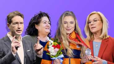 Jutta Leerdam en Sigrid Kaag in jubileumseizoen College Tour