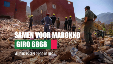 NPO1 komt met speciale tv-uitzending Samen voor Marokko