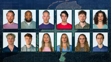 Déze koppels zijn te zien in Hunted