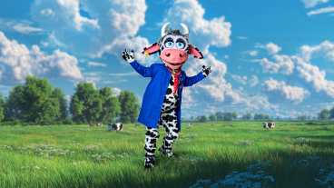 Deze BN’er is de Koe in The Masked Singer