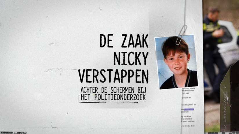RTL4 eind november met tweeluik over zaak Nicky Verstappen