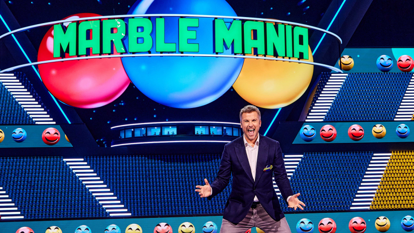Vanavond op tv: BN’ers gaan knikkeren in spectaculaire tv-show Marble Mania