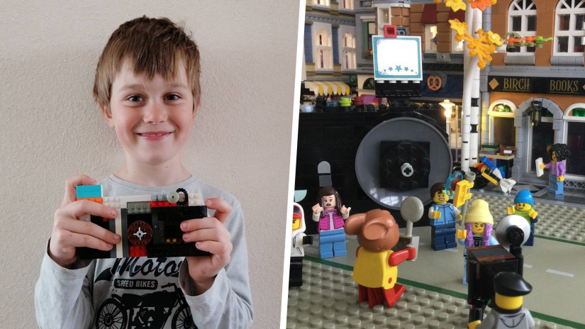 Thuisopdracht LEGO Masters: Lachen naar de camera!