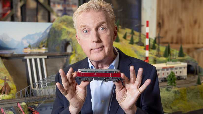 André van Duin presenteert programma over modeltreinen