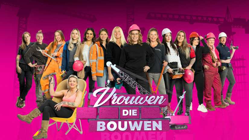PowNed volgt voor nieuwe serie vrouwen op de bouwplaats