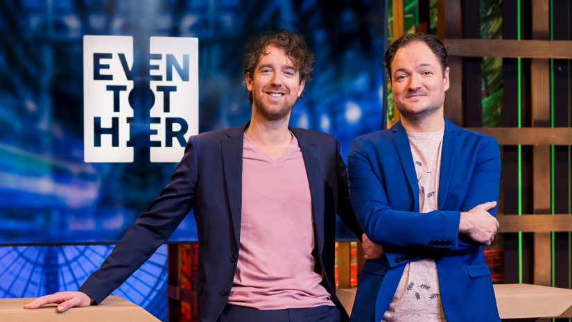 Vanavond op tv: Jeroen Woe en Niels van der Laan terug met Even tot Hier!