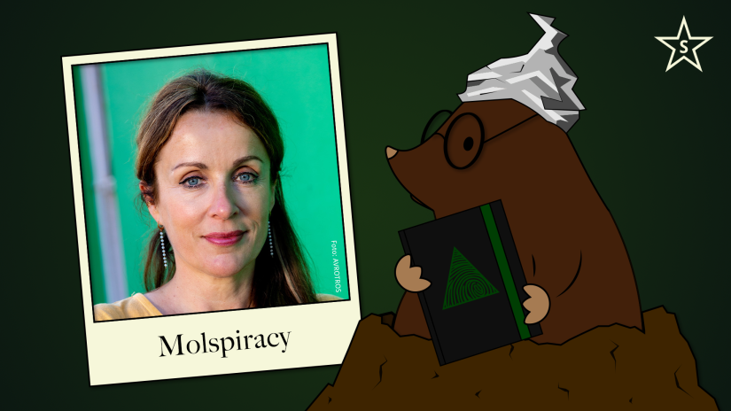 Molspiracy: Is Annick aan het mollen of is ze van nature zo warrig?