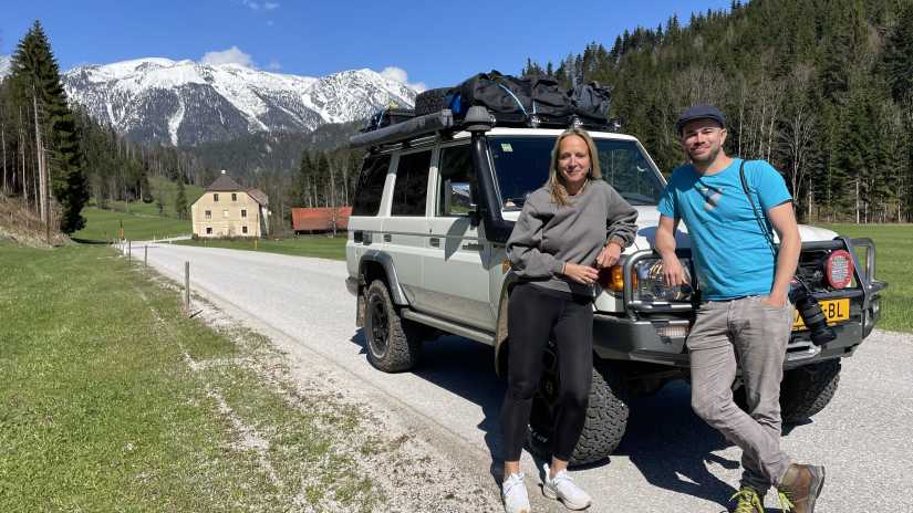 Floortje Dessing maakt nieuw reisprogramma met fotograaf Jasper Doest
