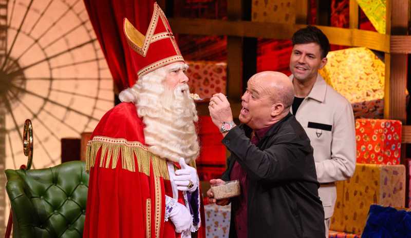 Vanavond op tv: Sinterklaas viert verjaardag bij Paul de Leeuw