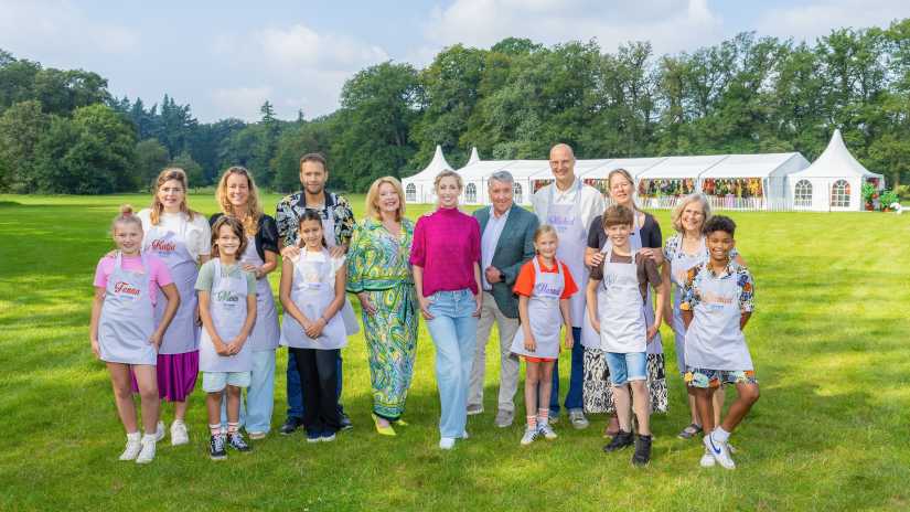 Déze deelnemers zijn te zien in Heel Holland Bakt Kids