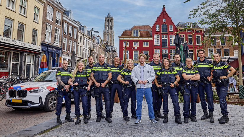 Vanavond op tv: Ewout Genemans loopt mee met de politie in Utrecht