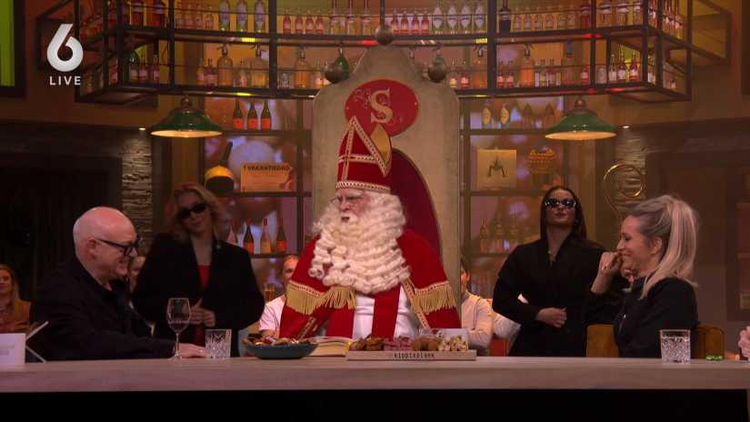 Sinterklaas steelt de show bij Vandaag Inside