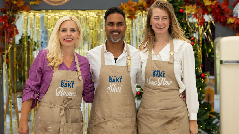Anne Fleur, Bianca en Shai strijden in finale Heel Holland Bakt