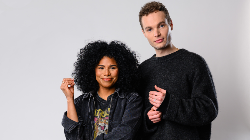 Natasja Gibbs en Stephan Komdeur presenteren nieuw radioprogramma