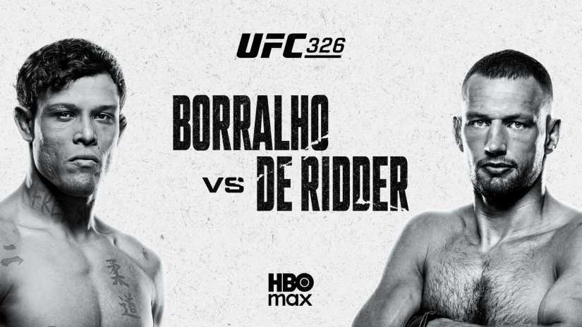 HBO Max doet verslag van UFC 326 met Reinier de Ridder