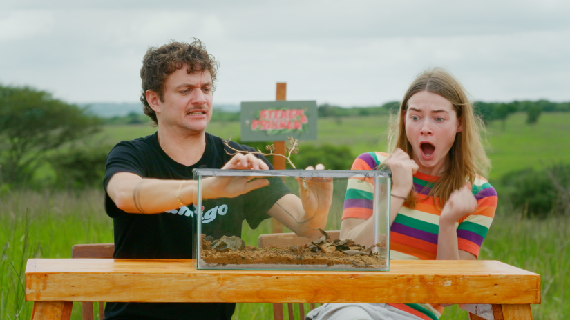 Emma Wortelboer en Jurre Geluk voor nieuwe serie naar Zuid-Afrika