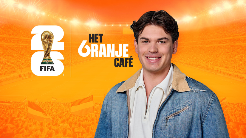 Sam van Royen maakt presentatiedebuut op SBS6 met Het Oranje Café