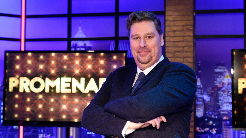 Diederik Ebbinge keert terug met tv-programma Promenade
